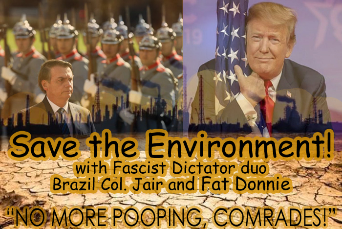 Climate FUCK with Jair and Donnie WP preview